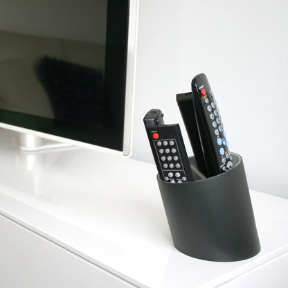 Tilt remote control tidy - Black and Grey