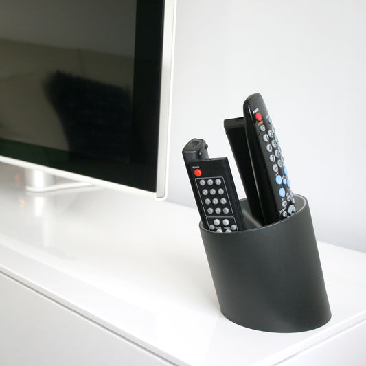 Tilt remote control tidy - Black and Grey