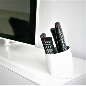 J-ME - Remote Control Holder / Tidy - White Grey