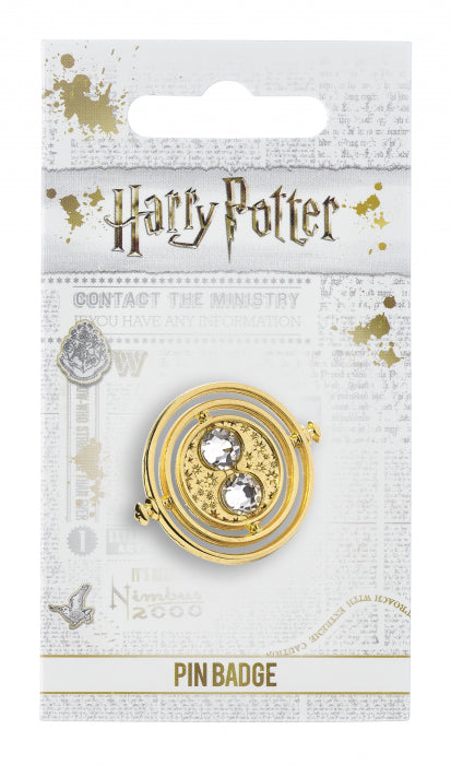 Pin Badge Time Turner Harry Potter Golden