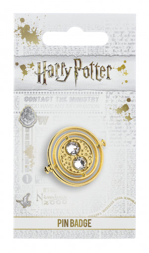 Pin Badge Time Turner Harry Potter Golden
