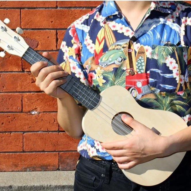 Make Your Own Ukulele Yellow and Red