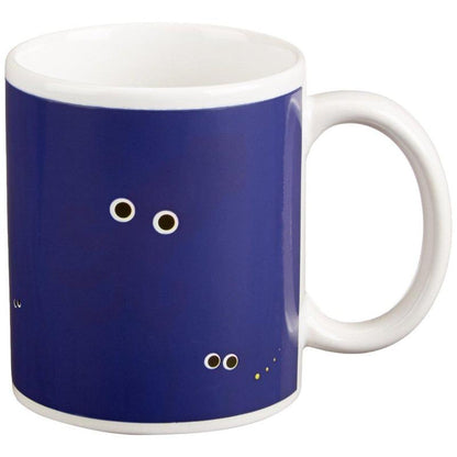 Mug with heat changing 'Under The Sea' in black