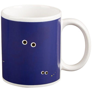 Mug with heat changing 'Under The Sea' in black