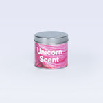 Unicorn scented candle