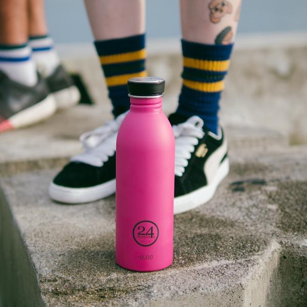 Water Bottle Lightweight 500ml Passion Pink