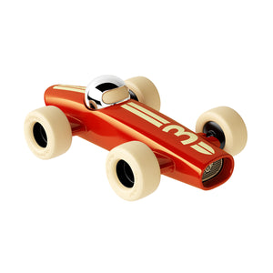 Toy Car Malibu Benjamin Number 3 in Red and Cream