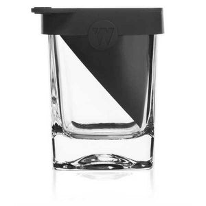 Corkcicle whiskey glass and ice wedge set