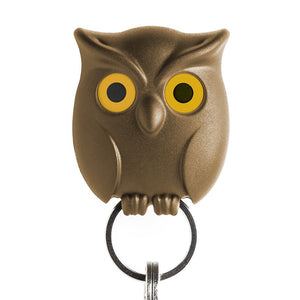 Key Holder Night Owl, Brown