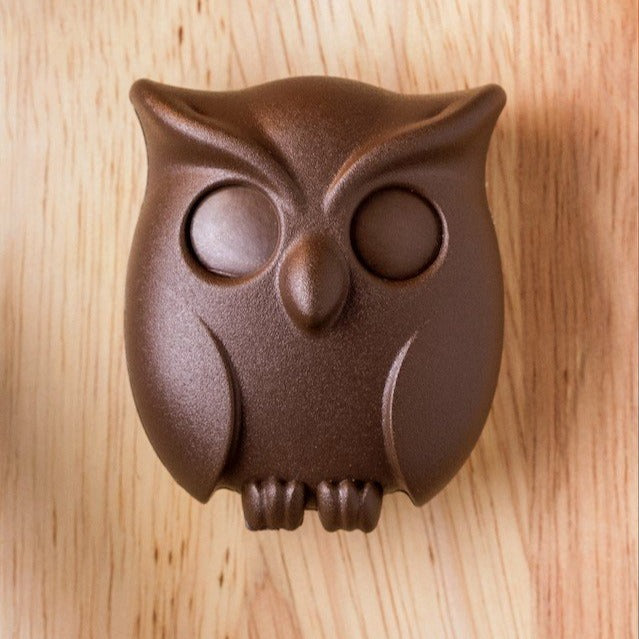 Key Holder Night Owl, Brown