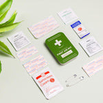 First Aid MINI Toolkit Wilderness Green