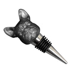 Bottle Stopper Pug 'Wine Canine' Iron and Glory Black