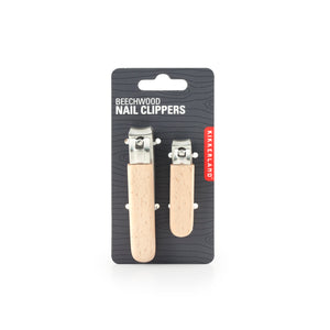 Wood nail clipper set