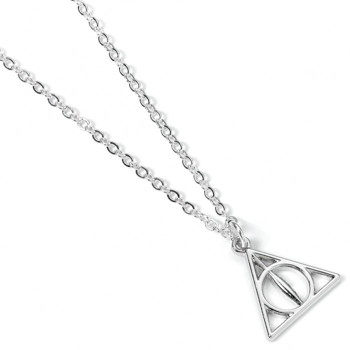 Necklace Deathly Hallows Harry Potter Silver