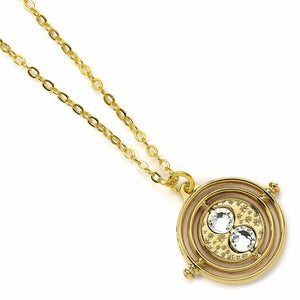 
            
                Load image into Gallery viewer, Necklace Time Turner Harry Potter Golden
            
        