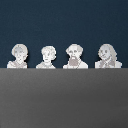 British writers bookmarks