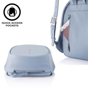 Bobby Elle anti theft backpack | Light Blue