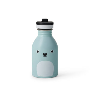 Water bottle 9oz stainless steel for children in blue