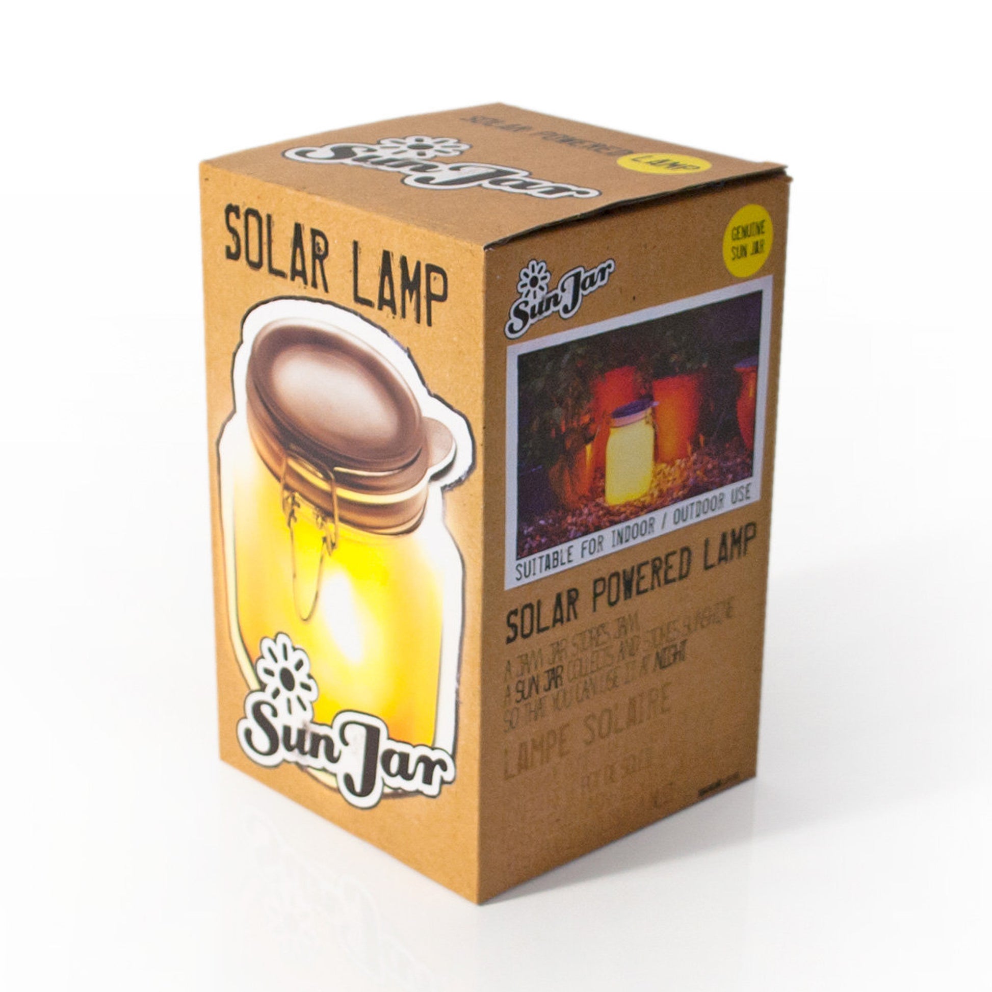 Sun Jar - Solar Powered Light Yellow